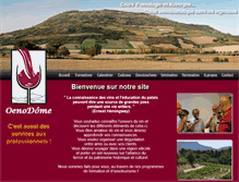 Tablet Screenshot of oenodome.com